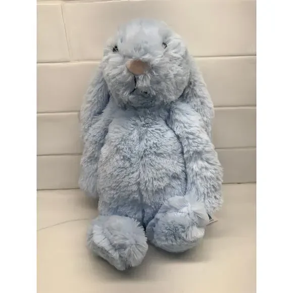 Jellycat Bashful Beige Bunny "Birthday" New With Tags - Picture 1 of 6